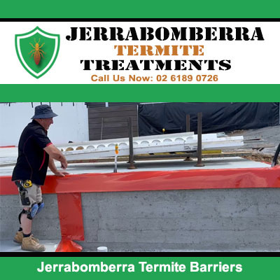Termite barrier on concrete foundation in Jerrabomberra
